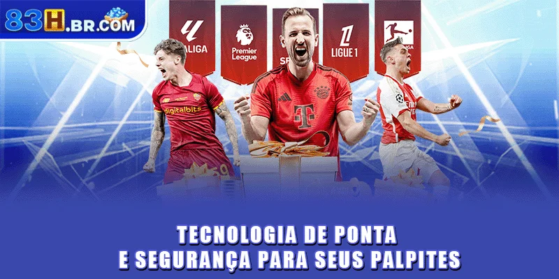 Tecnologia de ponta e segurança para seus palpites